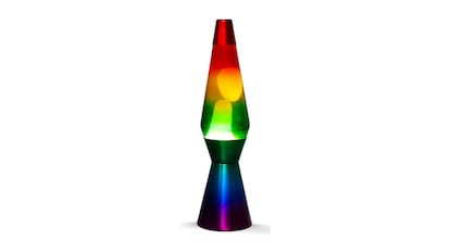 Lámpara de lava arcoíris de I-TOTAL