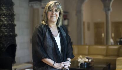 Núria Marín, alcaldesa de L'Hospitalet y presidenta de la Diputación de Barcelona.