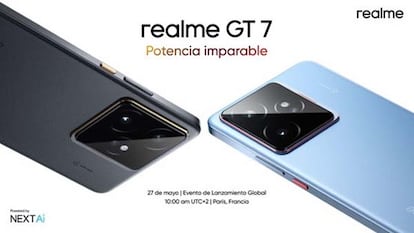 Presentación global de los realme GT 7
