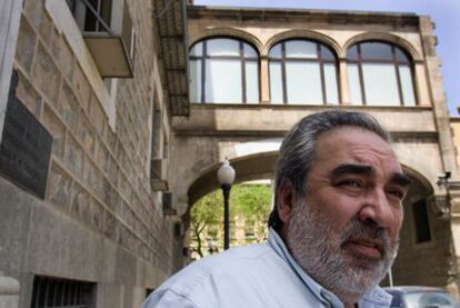 Portuguese architect Eduardo Souto de Moura, 58, pictured in front of the National Library of Catalonia in 2007.