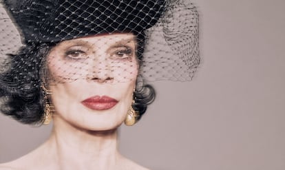 Bianca Jagger wears CONCHITTA