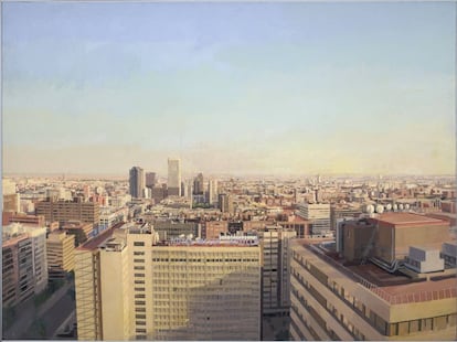 'Madrid desde Capitán Haya', de Antonio López (1987-1996), del Archivo fotográfico del Museo Nacional Centro de Arte Reina Sofía. |