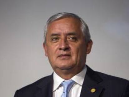El presidente de Guatemala, Otto Pérez Molina. EFE/Archivo