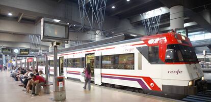 Estación de Cercanías de Atocha (Madrid).