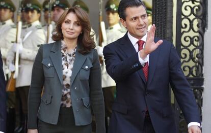 Ang&eacute;lica Rivera y Enrique Pe&ntilde;a Nieto.