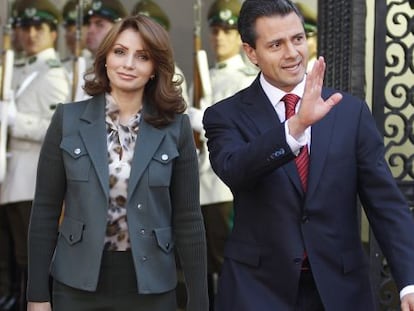 Ang&eacute;lica Rivera y Enrique Pe&ntilde;a Nieto.