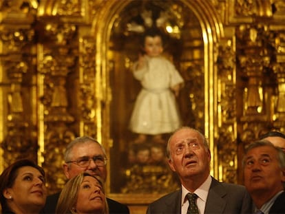 El Rey celebra en Sevilla la restauración de la Iglesia del Salvador