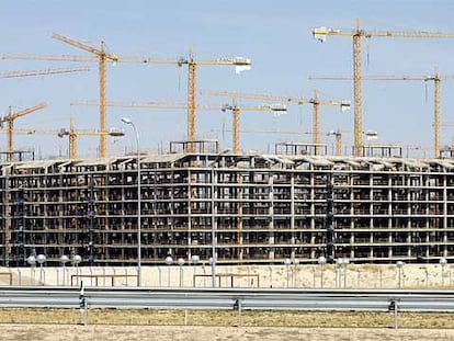 Edificios en construcción en Seseña. (Toledo).