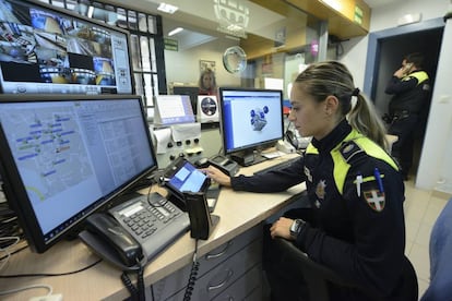 Las dependencias de la Policía Local de Durango.