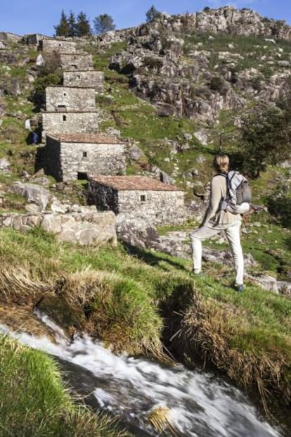 Molinos escalonados del Folón y del Picón, en Pontevedra.