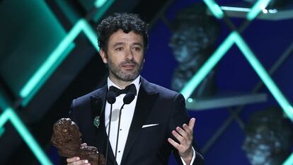 Rodrigo Sorogoyen, en los Premios Goya 2023.