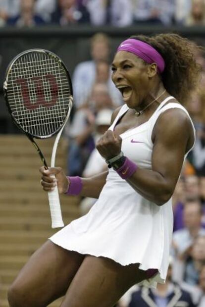 Serena Williams, tras vencer a Kvitova.