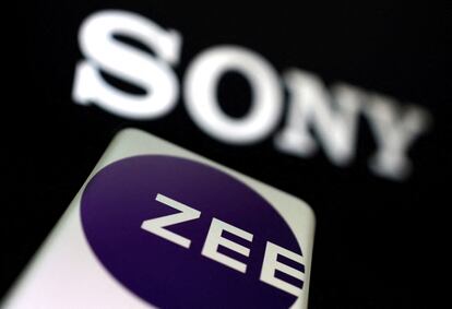 Logos de Sony y Zee.