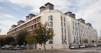 Edificio sostenible en Madrid.