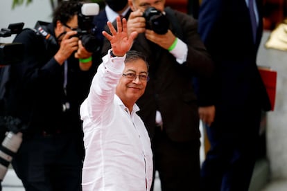 El presidente de Colombia, Gustavo Petro