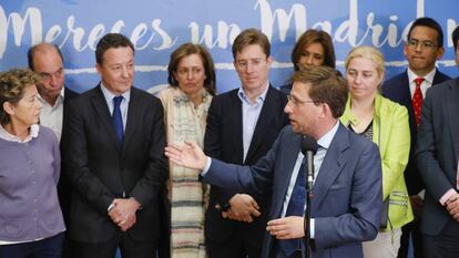 Jos&eacute; Luis Mart&iacute;nez- Almeida, portavoz del PP en el Ayuntamiento de Madrid.