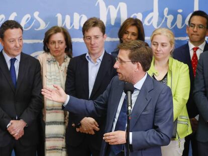 Jos&eacute; Luis Mart&iacute;nez- Almeida, portavoz del PP en el Ayuntamiento de Madrid.