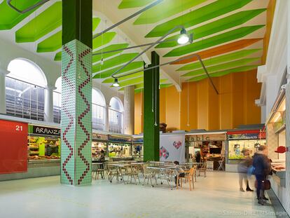 El mercado es la plaza