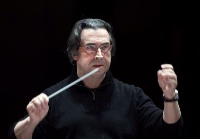 El director Riccardo Muti.