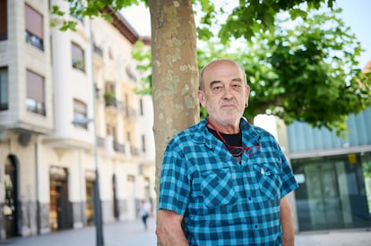 Eneko Etxeberría, en Pamplona.
