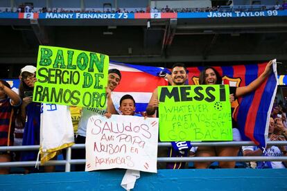 Aficionados en el Hard Rock Stadium