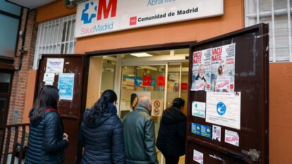 El centro de Atención Primaria de Abrantes, en el distrito de Carabanchel, uno de los considerados de difícil cobertura.