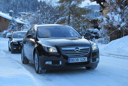 El Opel Insignia.