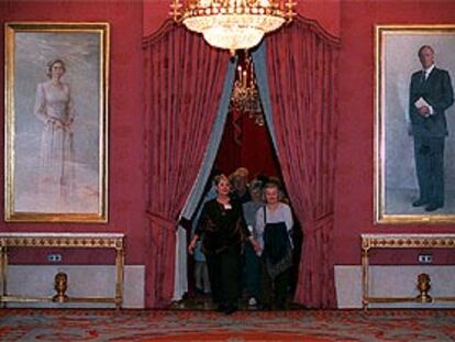 Una imagen del Teatro Real, ayer, en la jornada de puertas abiertas para celebrar su quinto aniversario.