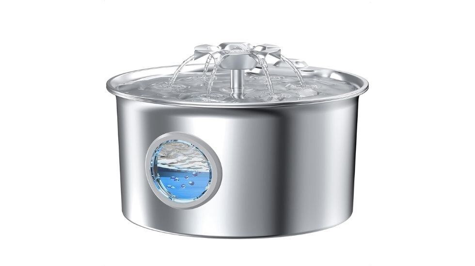 Fuente de agua para mascotas IHOUONE.