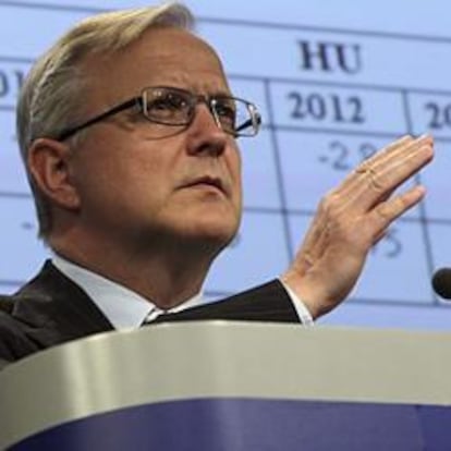 El comisario de Asuntos Económicos y Monetarios, Olli Rehn