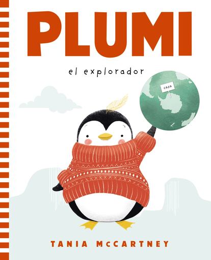 Portada de 'Plumi el explorador', de Tania Mccartney