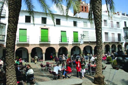 La plaza Grande de Zafra