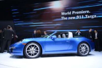 El nuevo Porsche Targa, que recupera la configuraci&oacute;n cl&aacute;sica del techo.