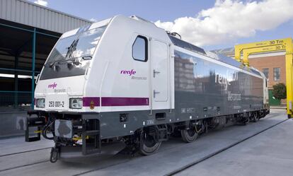 Máquina de Renfe Mercancías.