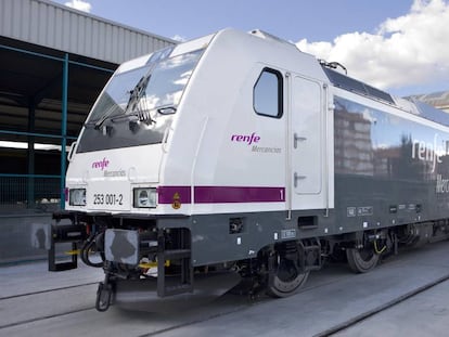 Máquina de Renfe Mercancías.