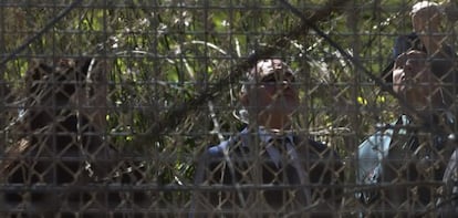 El ministro del Interior, Jorge Fernandez Díaz, en su visita a Melilla.