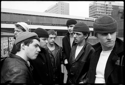 Los Dexys en 1980. Kevin Rowland es el del bigote.