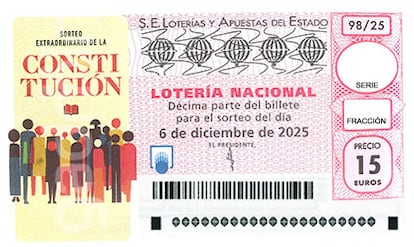 Décimo de Lotería Nacional del sábado 6 de diciembre de 2025