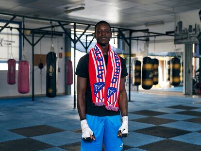 Ousmani Traore, campeon de Españan de muay thai en 2019.