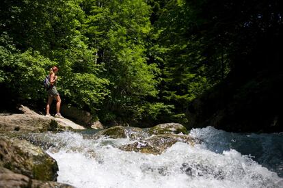 La leyenda de Irati cuenta que, por sus caminos, andaban el Basajaun y la Basandere, dos seres mitológicos que combatían a quienes dañaban el bosque y protegían a quienes lo cuidaban.