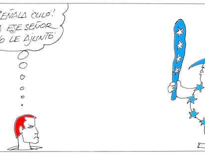 Peridis: señala culo