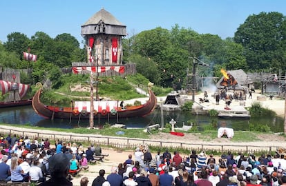 Espectáculo 'Los vikingos' en Puy du Fou.