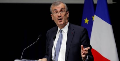 El gobernador del Banco de Francia, Francois Villeroy de Galhau