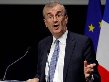 El gobernador del Banco de Francia, Francois Villeroy de Galhau