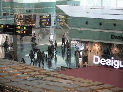 Tienda de Desigual en el aeropuerto de Barcelona.