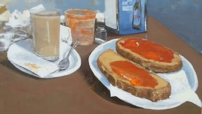 El desayuno, 2015. Imagen proporcionada por el artista.