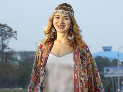 Gulnara Karimova asiste a un acto el pasado octubre.