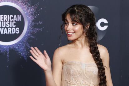 Camila Cabello que se llevó el premio a la colaboración del año con Shawn Mendes por 'Señorita'.