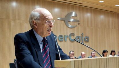 El director general de Ibercaja, Jose Luis Aguirre