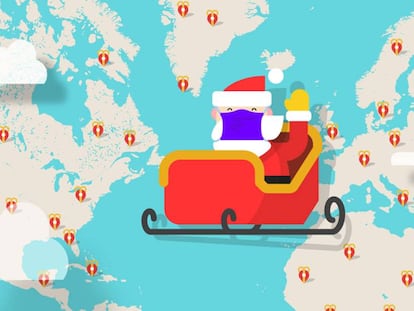 Papá Noel está de vuelta y Google te ayuda a encontrarlo.